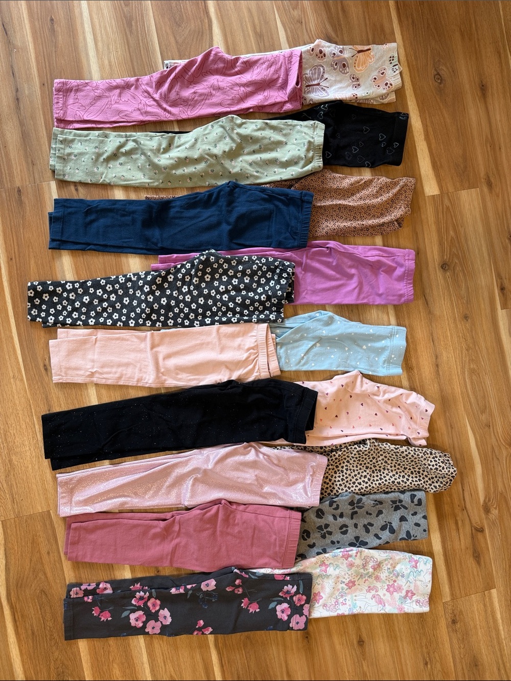 GREAT VARIETY - BACK TO SCHOOL 4T Girls Legging Lot